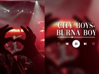 Burna Boy – City Boys (Speed Up)