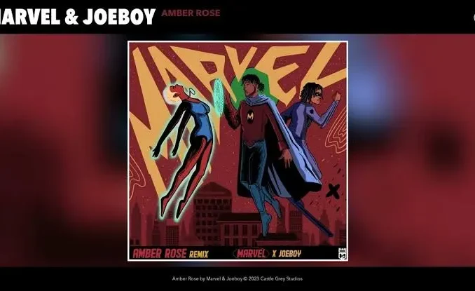 Amber Rose (Remix) Lyrics by Marvel ft Joeboy