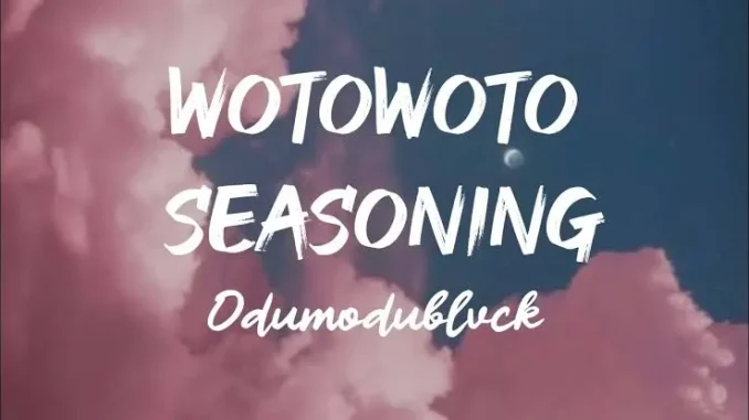 Wotowoto Seasoning lyrics by Odumodublvck ft Black Sherif